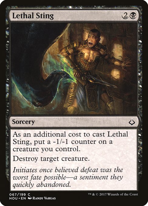 Lethal Sting from Hour of Devastation