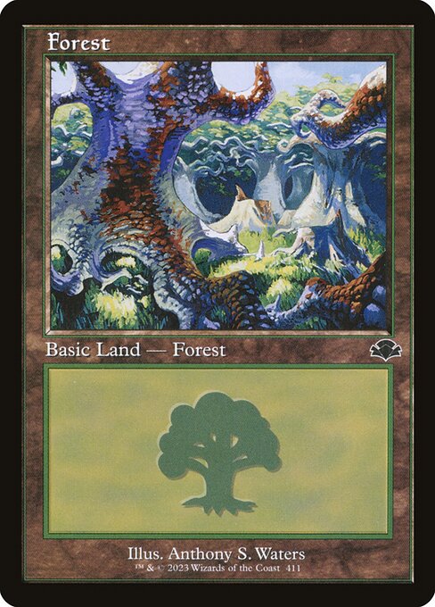 Forest from Dominaria Remastered