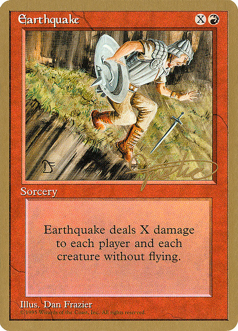 Earthquake from Pro Tour Collector Set