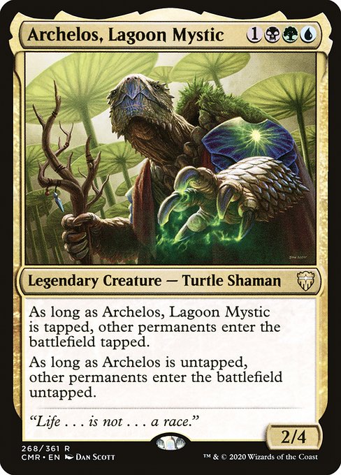 Archelos, Lagoon Mystic from Commander Legends