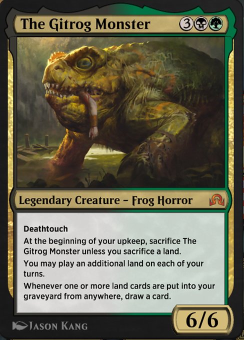 The Gitrog Monster from MTG Arena Promos