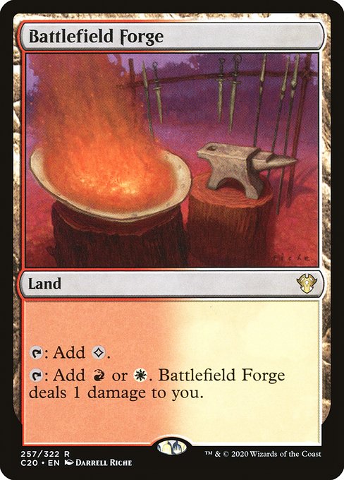Battlefield Forge from Commander 2020
