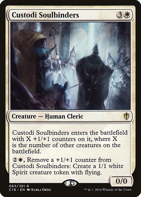 Custodi Soulbinders from Commander 2016