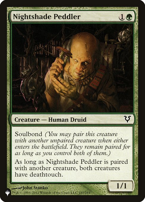 Nightshade Peddler highlighted card art
