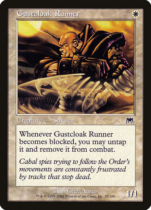 Gustcloak Runner highlighted card art