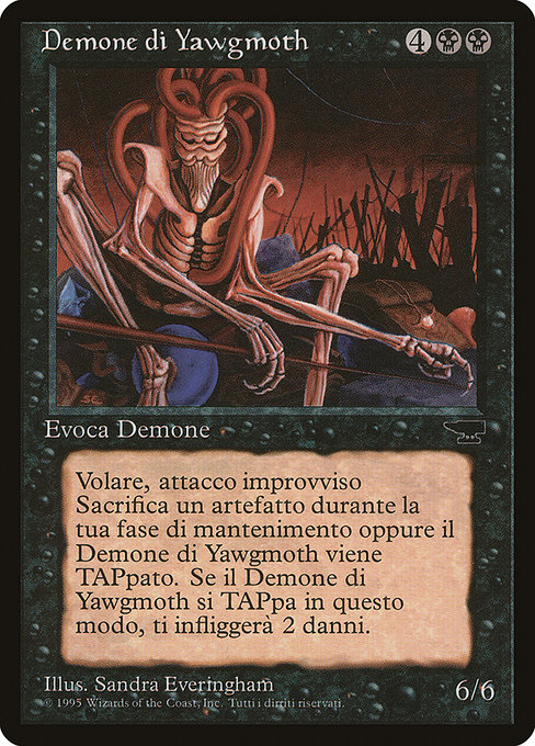 Yawgmoth Demon from Rinascimento