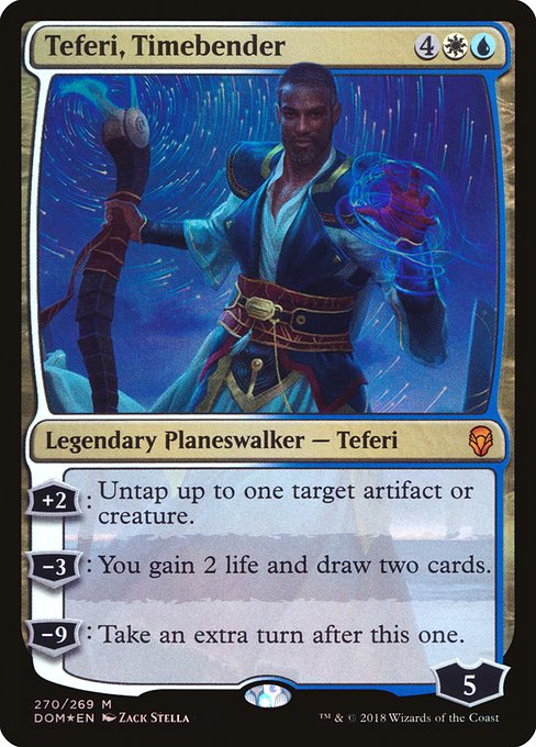 Teferi, Timebender highlighted card art