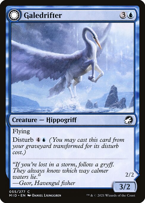 Galedrifter // Waildrifter from Innistrad: Midnight Hunt