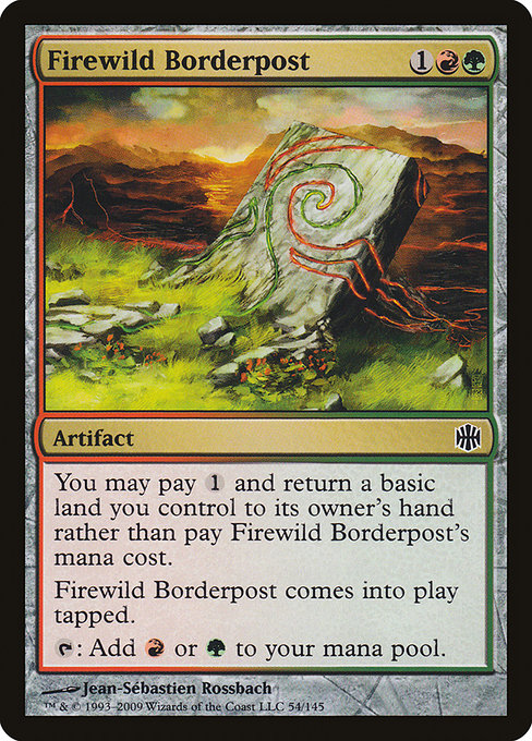 Firewild Borderpost highlighted card art