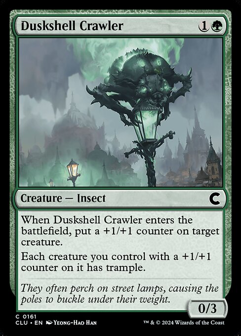 Duskshell Crawler from Ravnica: Clue Edition