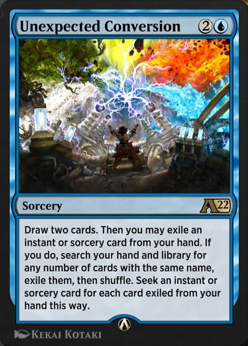 Unexpected Conversion highlighted card art