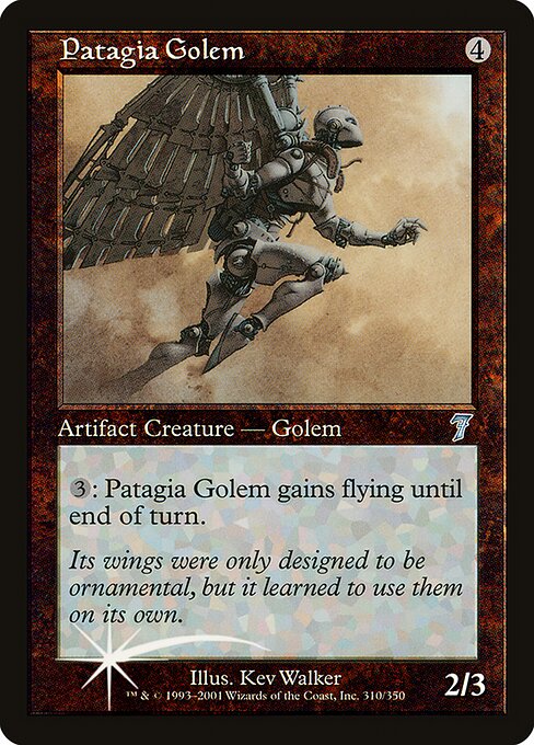 Patagia Golem from Seventh Edition