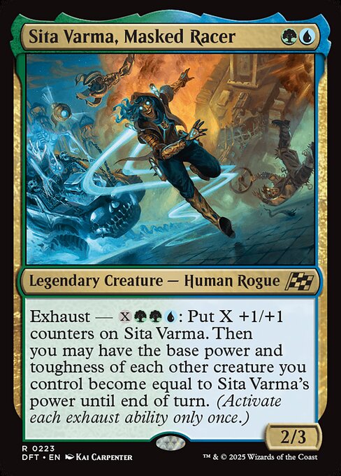 Sita Varma, Masked Racer from Aetherdrift