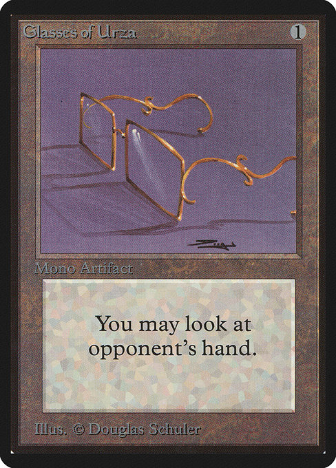 Glasses of Urza from Limited Edition Beta
