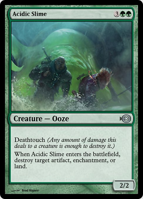 Acidic Slime from Magic Online Promos