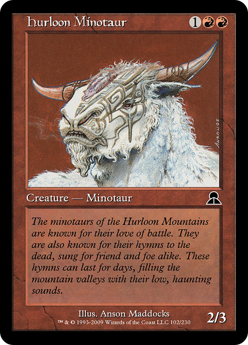 Hurloon Minotaur from Masters Edition III