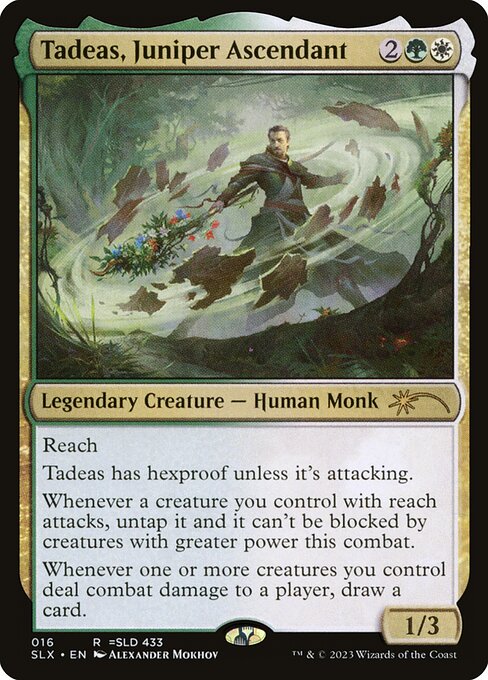 Tadeas, Juniper Ascendant highlighted card art