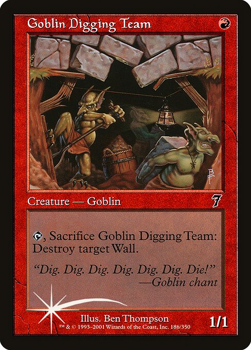 Goblin Digging Team from Seventh Edition