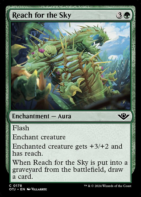 Reach for the Sky highlighted card art