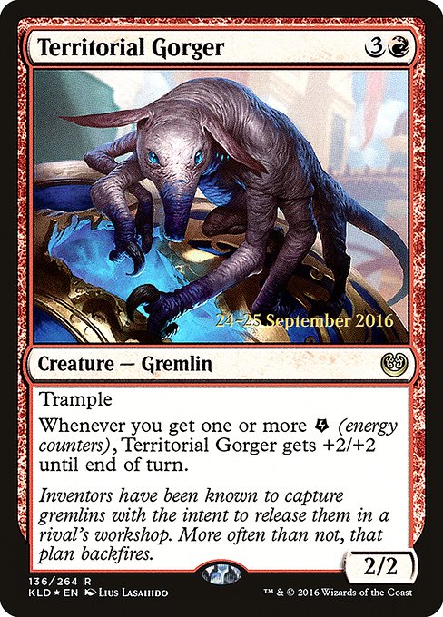 Territorial Gorger from Kaladesh Promos