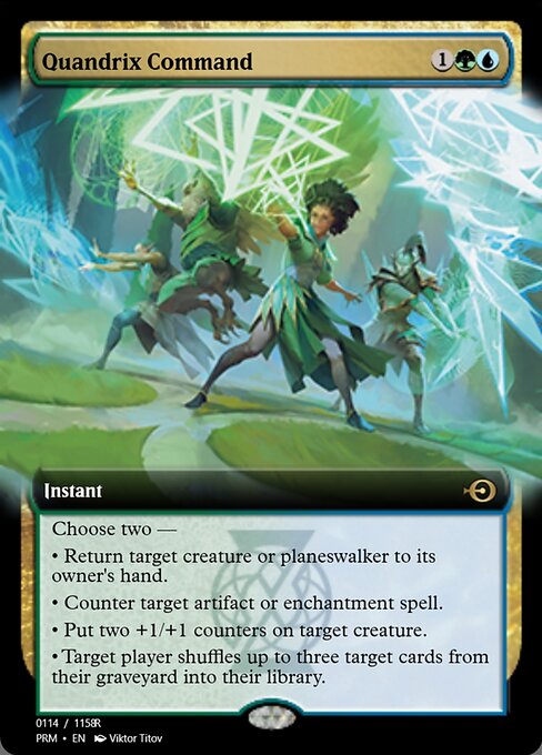 Quandrix Command from Magic Online Promos