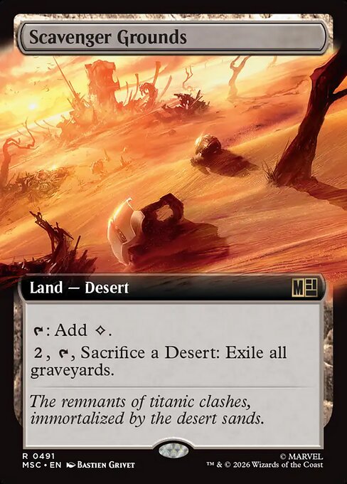 Scavenger Grounds from Marvel Super Heroes Commander