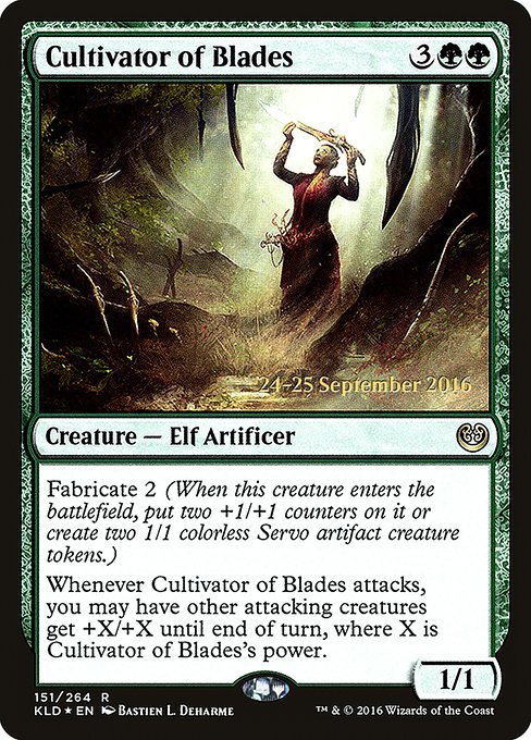 Cultivator of Blades from Kaladesh Promos