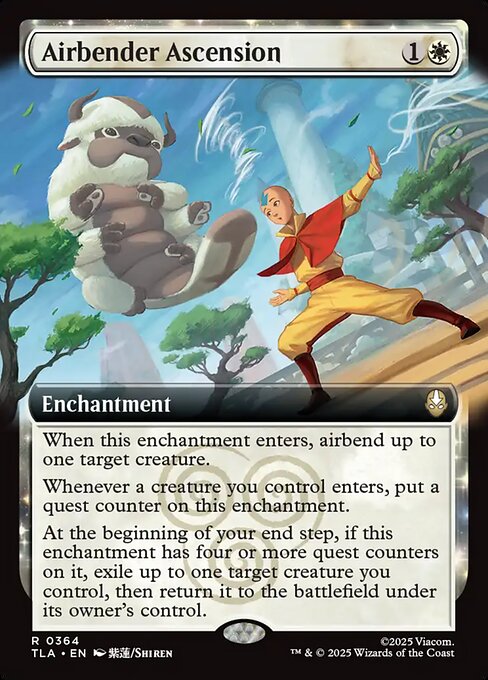 Airbender Ascension from Avatar: The Last Airbender