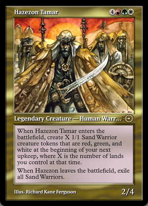 Hazezon Tamar highlighted card art