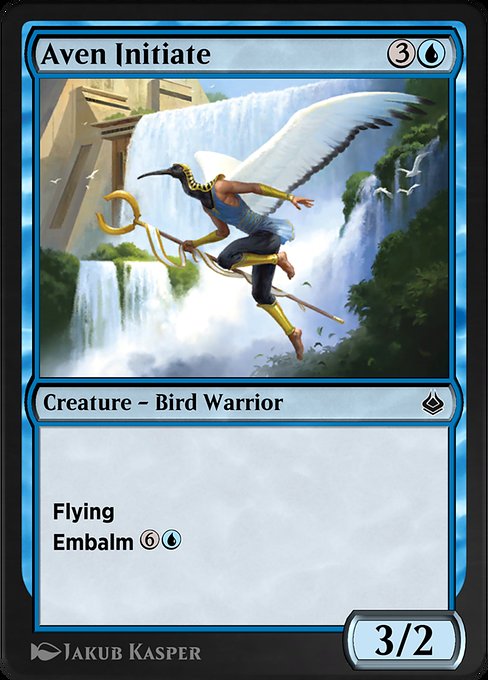 Aven Initiate from Amonkhet Remastered