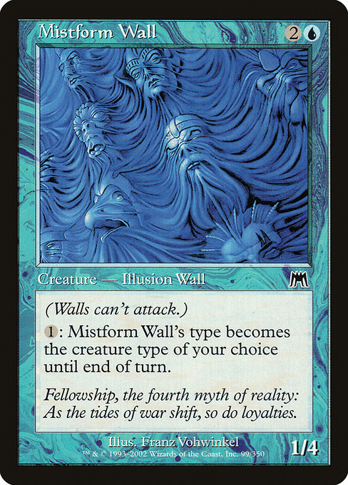 Mistform Wall highlighted card art