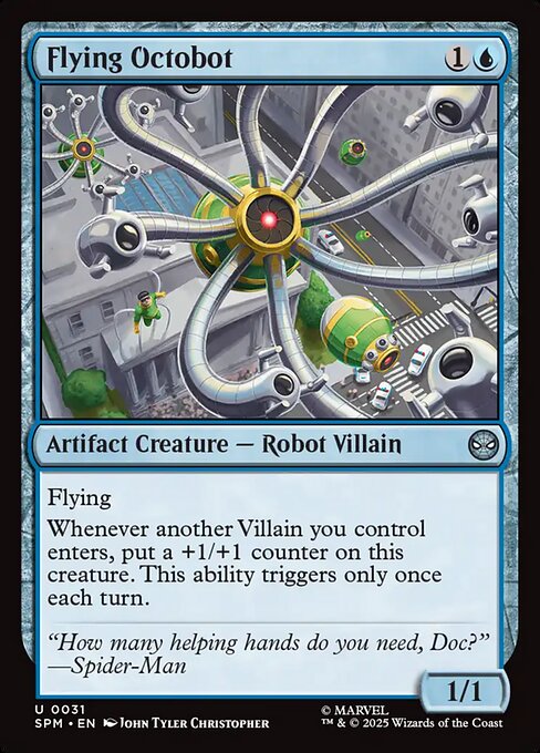 Flying Octobot highlighted card art