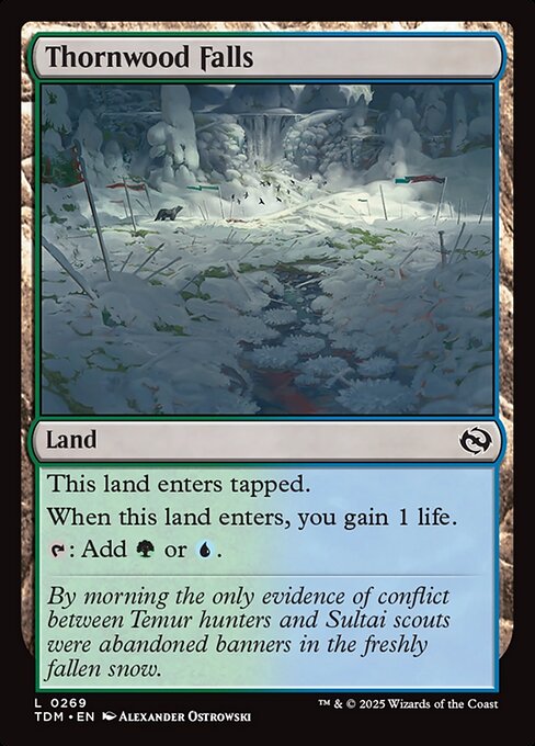 Thornwood Falls highlighted card art