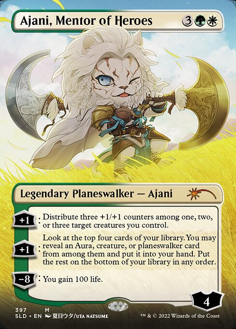 Ajani, Mentor of Heroes from Secret Lair Drop