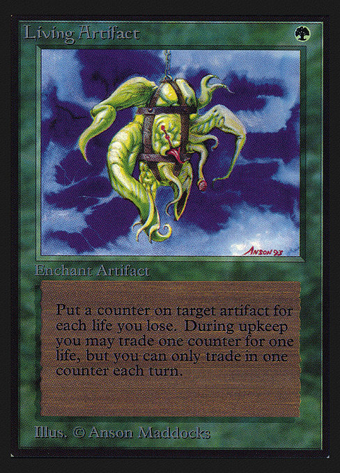 Living Artifact from Intl. Collectors' Edition