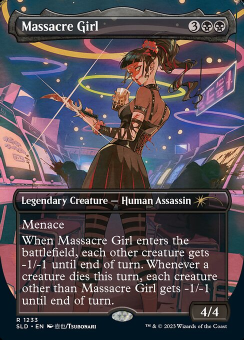 Massacre Girl from Secret Lair Drop
