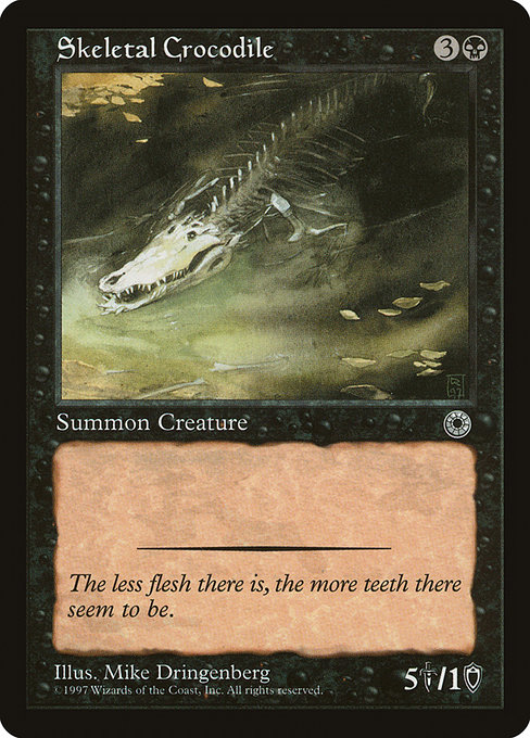 Skeletal Crocodile highlighted card art