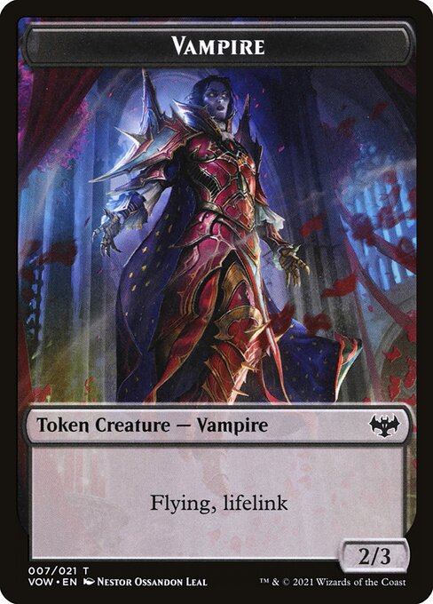 Vampire highlighted card art