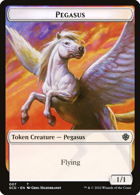 Pegasus highlighted card art