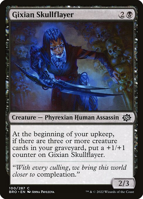 Gixian Skullflayer highlighted card art