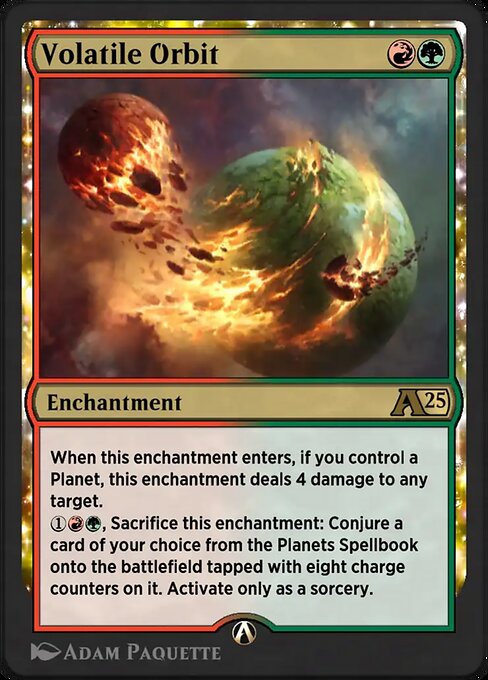 Volatile Orbit highlighted card art