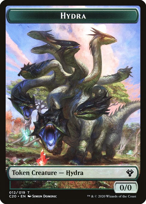Hydra from Commander 2020 Tokens
