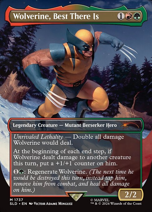 Wolverine, Best There Is highlighted card art