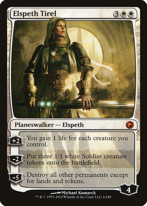 Elspeth Tirel from Scars of Mirrodin