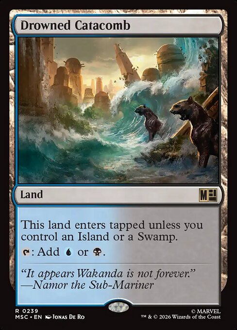 Drowned Catacomb highlighted card art