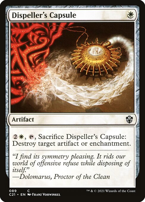 Dispeller's Capsule highlighted card art