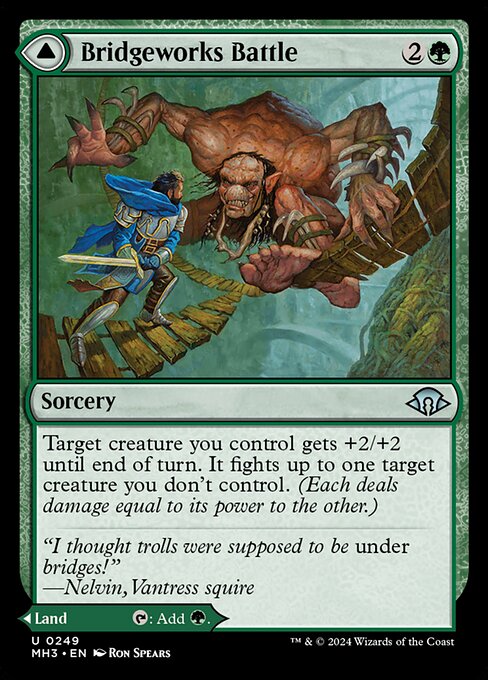 Bridgeworks Battle // Tanglespan Bridgeworks from Modern Horizons 3
