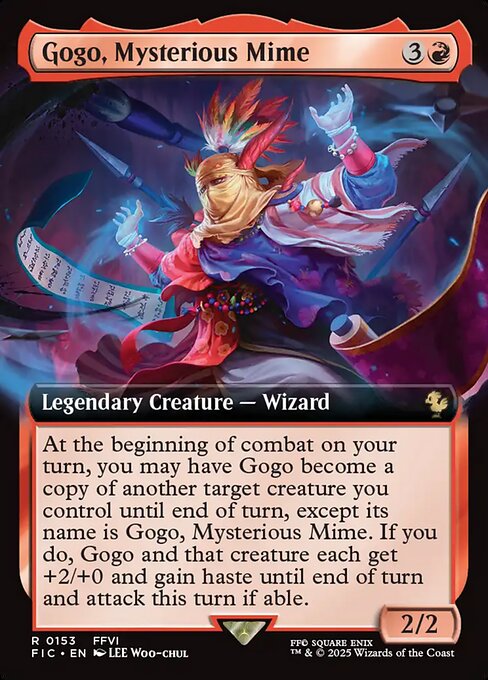 Gogo, Mysterious Mime from Final Fantasy Commander