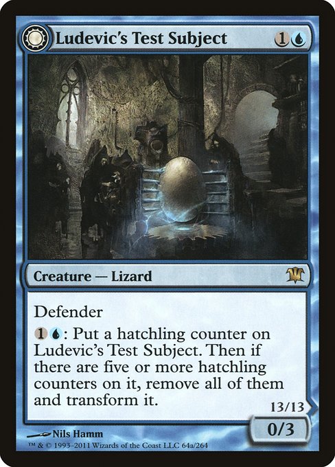 Ludevic's Test Subject // Ludevic's Abomination from Innistrad