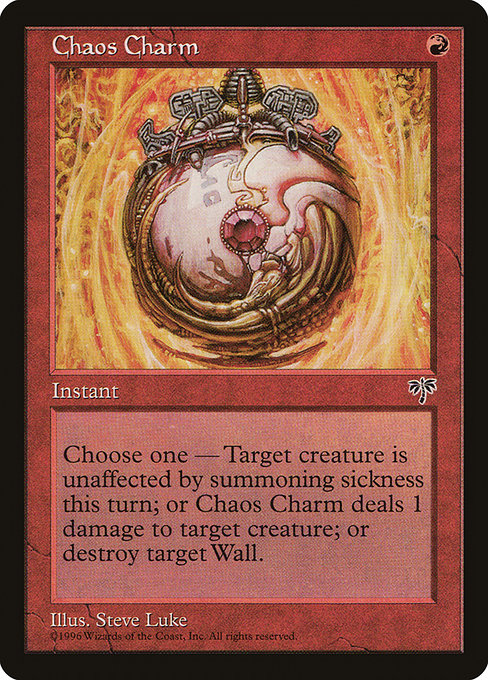 Chaos Charm highlighted card art
